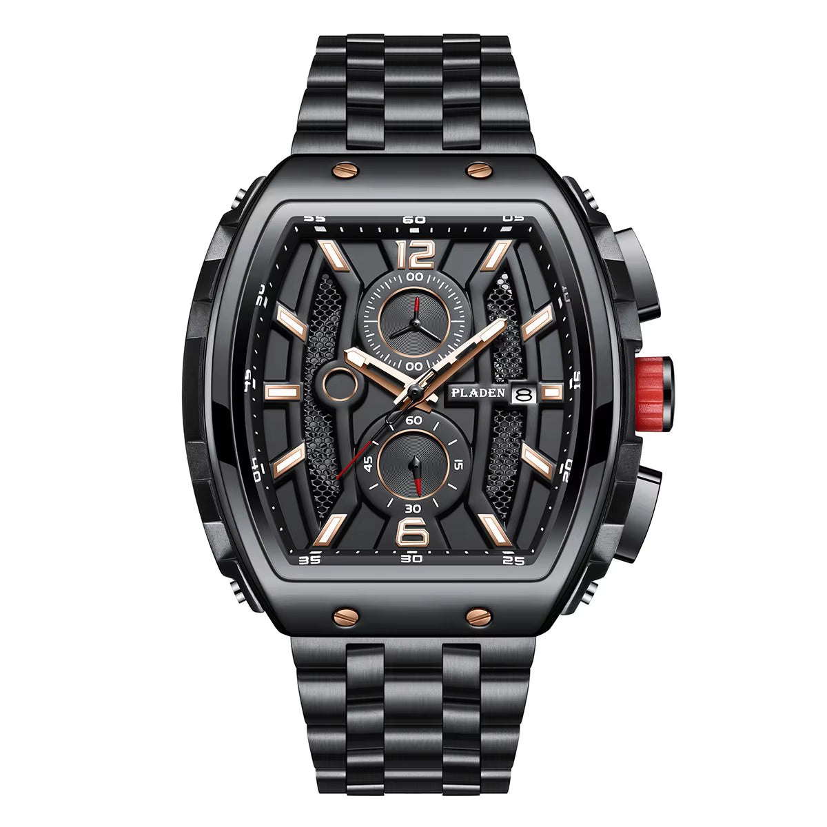 PLADEN Multifunction Business Men's Watches