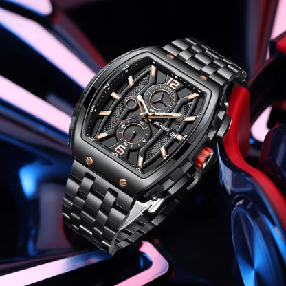 PLADEN Multifunction Business Men's Watches