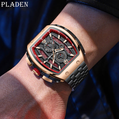 PLADEN Multifunction Business Men's Watches