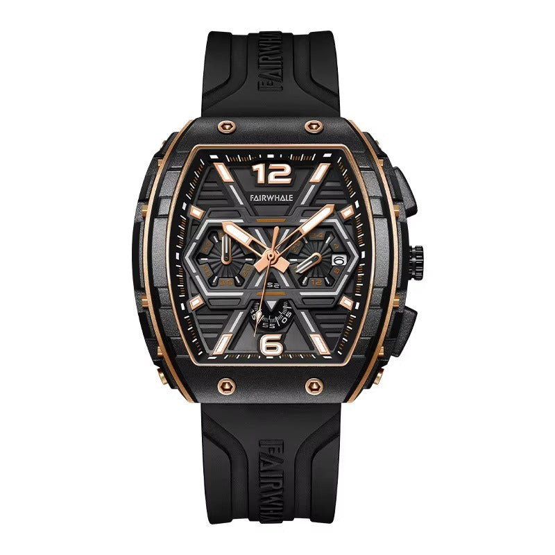 Mark Fair whale Men’s Sport Quartz Chronograph Watch – Waterproof, Backlit Dial