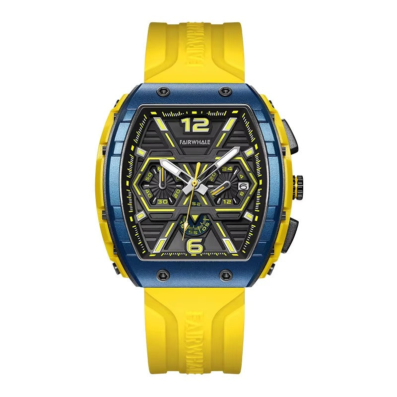Mark Fair whale Men’s Sport Quartz Chronograph Watch – Waterproof, Backlit Dial