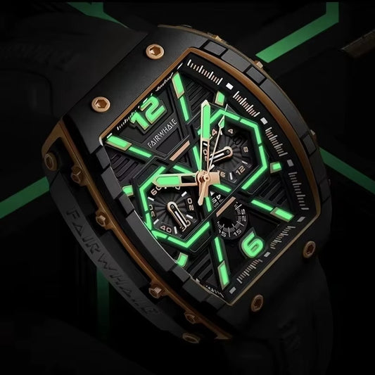 Mark Fair whale Men’s Sport Quartz Chronograph Watch – Waterproof, Backlit Dial